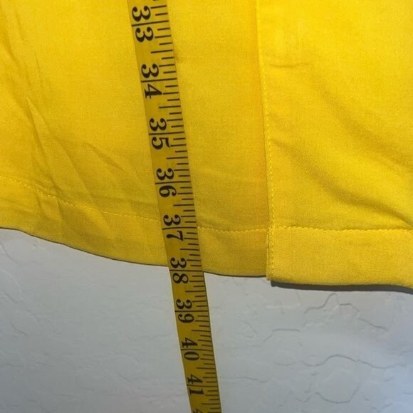 KS Island Yellow Short-Sleeve Button-Up Shirt Mens Size XXXL - Picture 5 of 10
